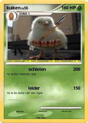Pokemon kuiken