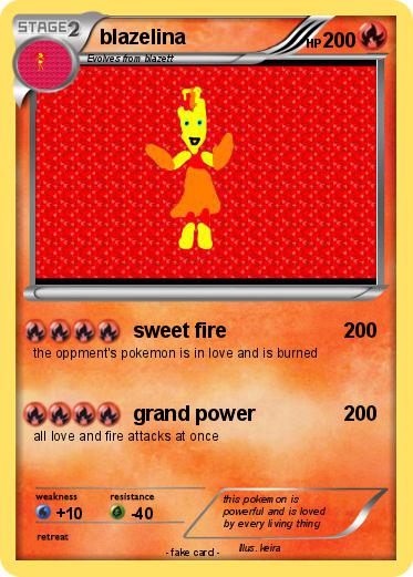 Pokemon blazelina