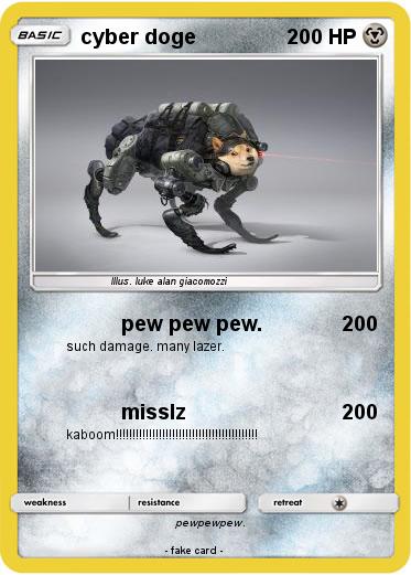Pokemon cyber doge