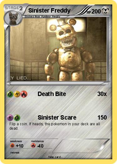 Pokemon Sinister Freddy