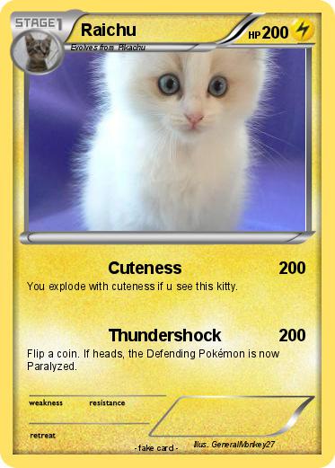 Pokemon Raichu