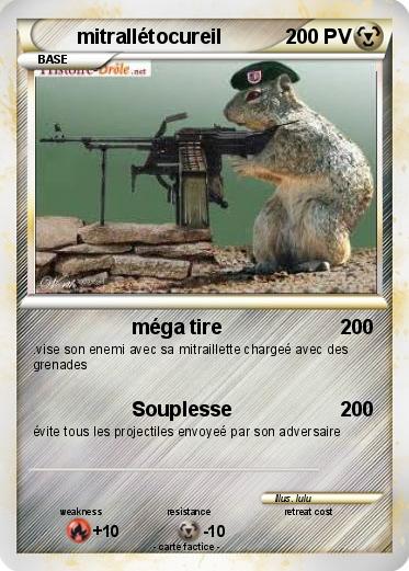 Pokemon mitrallétocureil