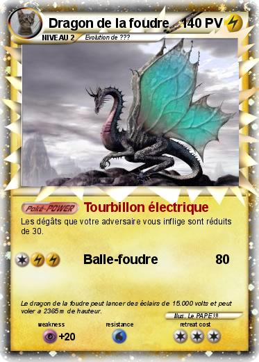 Pokemon Dragon de la foudre