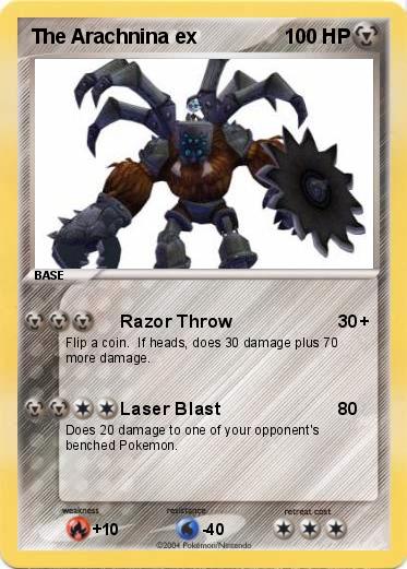 Pokemon The Arachnina ex