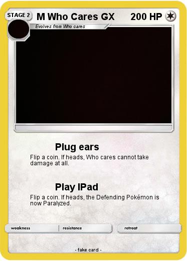 Pokemon M Who Cares GX