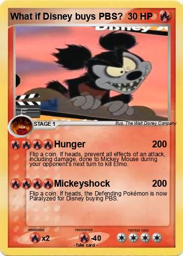 Pokemon What if Disney buys PBS?