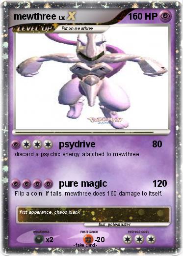 Pokemon mewthree