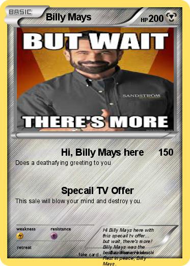 Pokemon Billy Mays