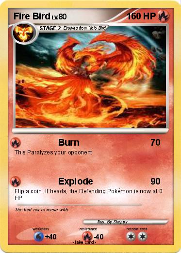 Pokemon Fire Bird