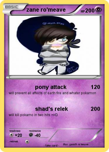 Pokemon zane ro'meave