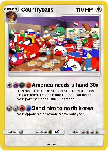 Pokemon Countryballs