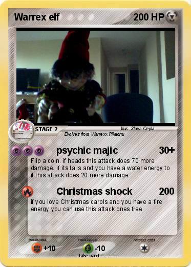 Pokemon Warrex elf