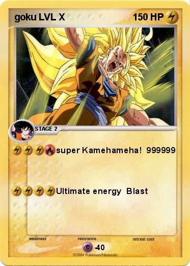 Pokemon goku LVL X