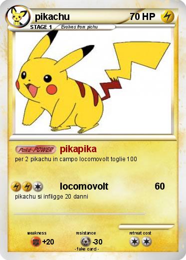 Pokemon pikachu