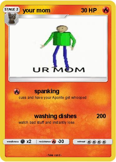 Pokemon your mom