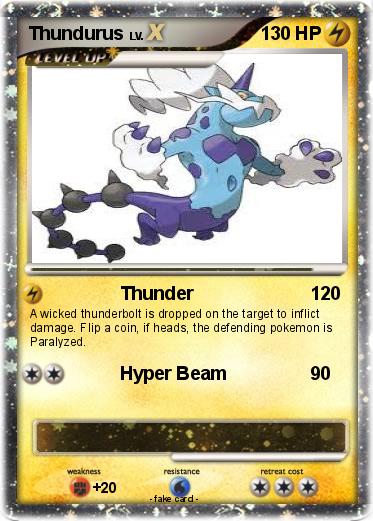 Pokemon Thundurus