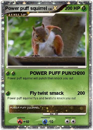 Pokemon Power puff squirrel