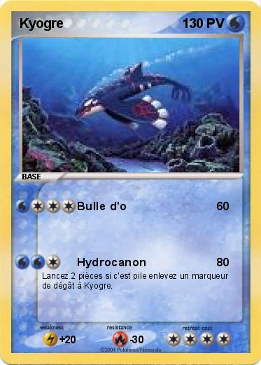 Pokemon Kyogre