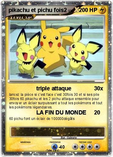 Pokemon pikachu et pichu fois2