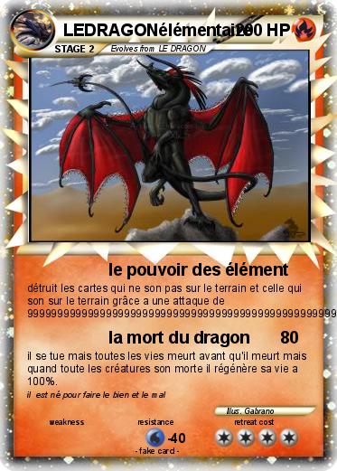 Pokemon LEDRAGONélémentaire