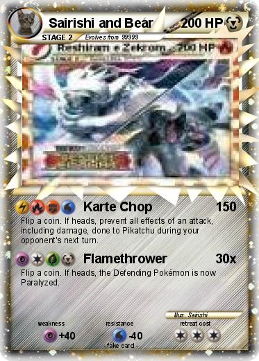 Pokemon Sairishi and Bear