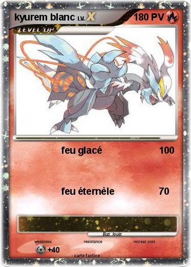 Pokemon kyurem blanc
