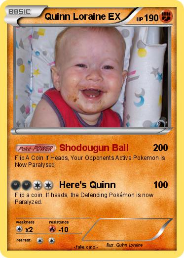 Pokemon Quinn Loraine EX