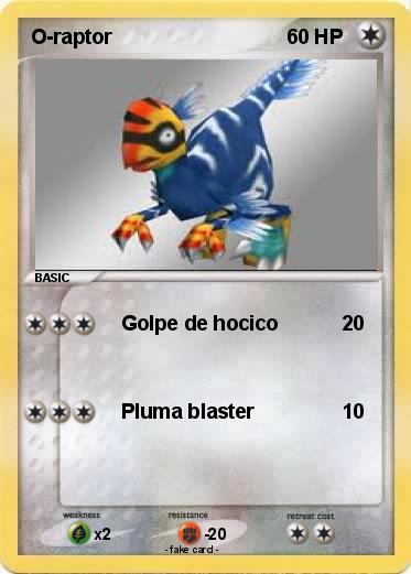 Pokemon O-raptor