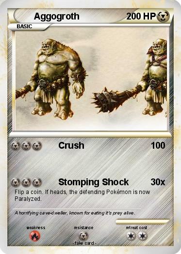 Pokemon Aggogroth