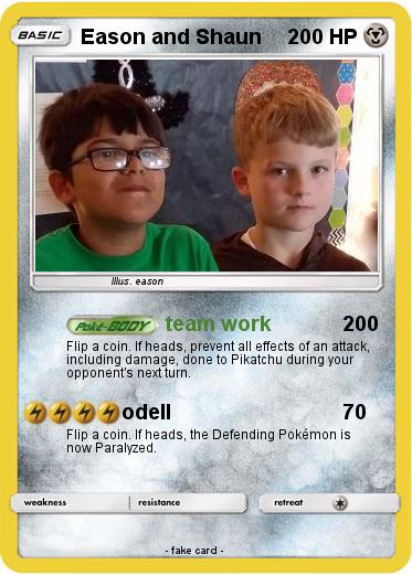 Pokemon Eason and Shaun