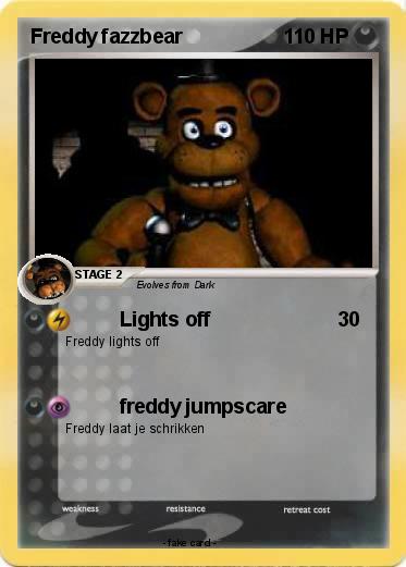 Pokemon Freddy fazzbear