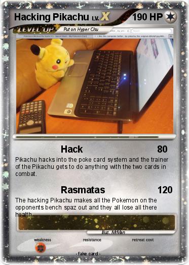 Pokemon Hacking Pikachu