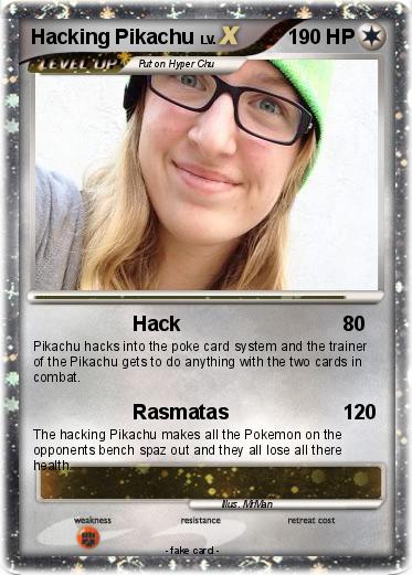 Pokemon Hacking Pikachu