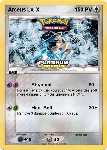 Pokemon Arceus Lv. X