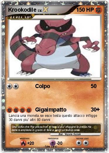 Pokemon Krookodile
