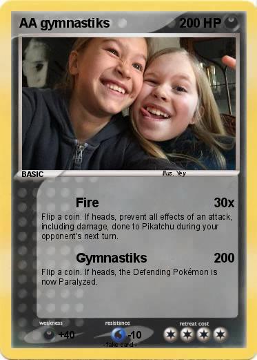 Pokemon AA gymnastiks