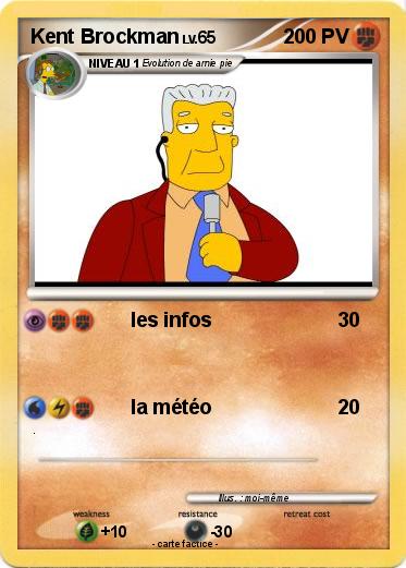 Pokemon Kent Brockman