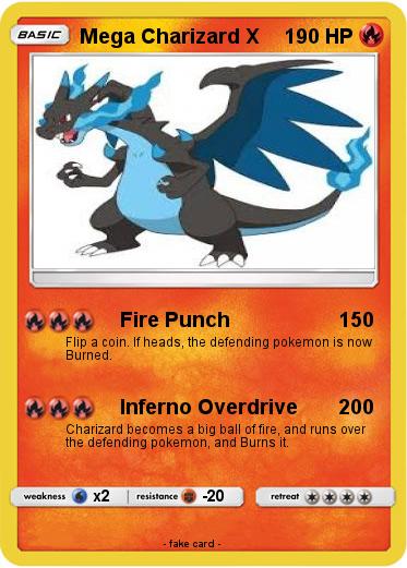 Pokemon Mega Charizard X