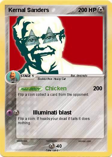 Pokemon Kernal Sanders
