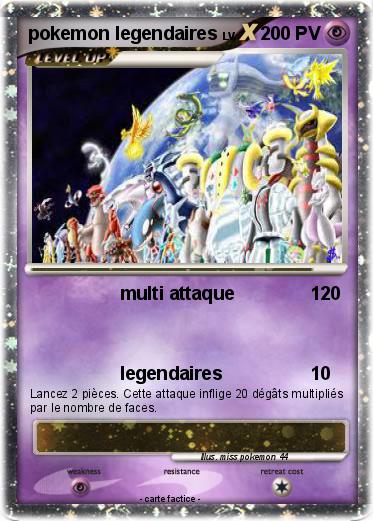 Pokemon pokemon legendaires