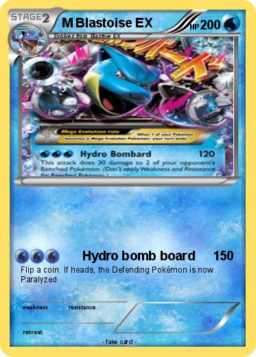 Pokemon M Blastoise EX