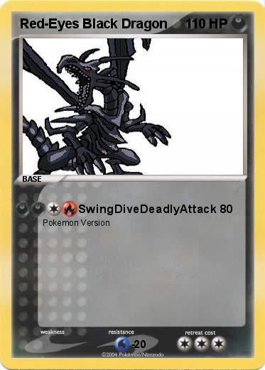 Pokemon Red-Eyes Black Dragon