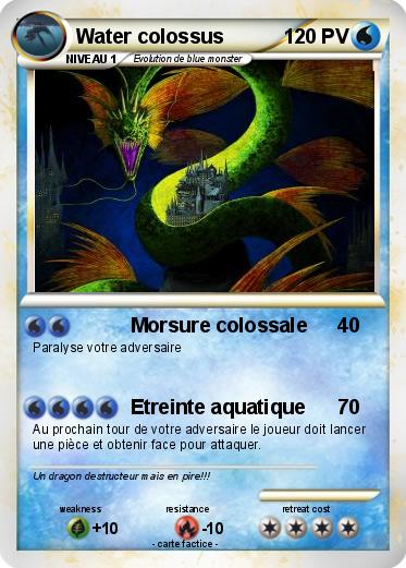 Pokemon Water colossus