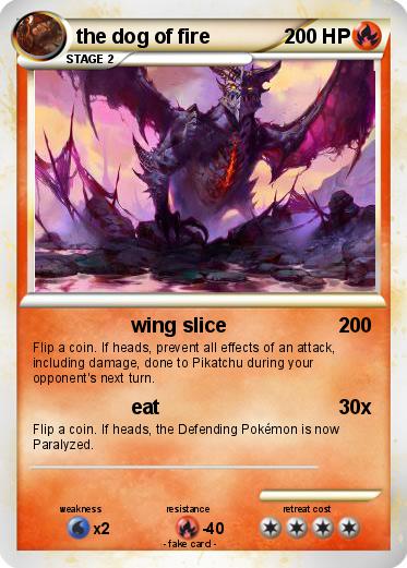 Pokemon the dog of fire