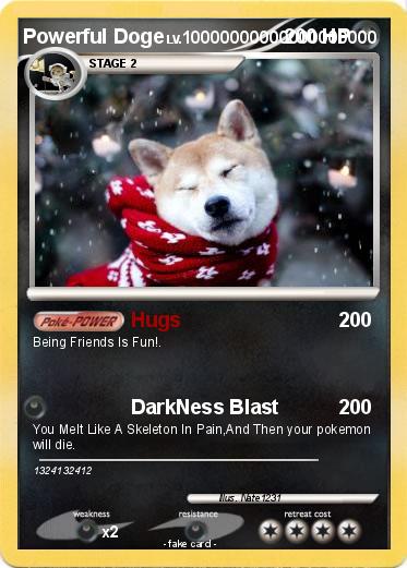 Pokemon Powerful Doge