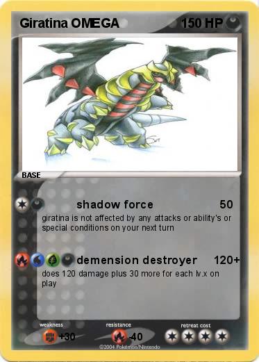 Pokemon Giratina OMEGA