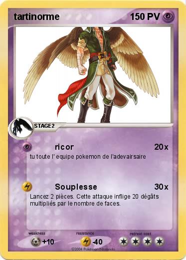 Pokemon tartinorme