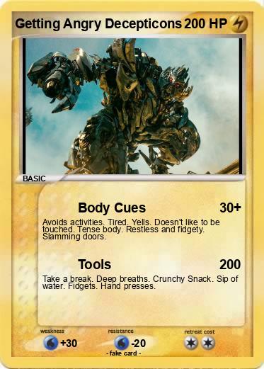 Pokemon Getting Angry Decepticons