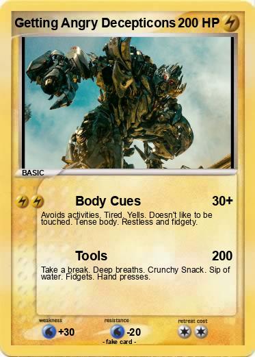 Pokemon Getting Angry Decepticons