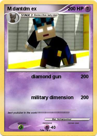Pokemon M dantdm ex